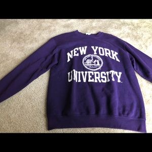 NYU sweatshirt